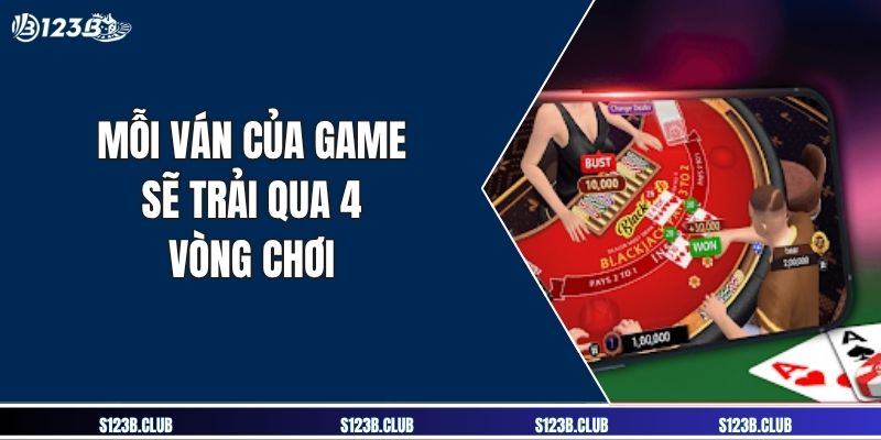 Mỗi ván của game sẽ trải qua 4 vòng chơi